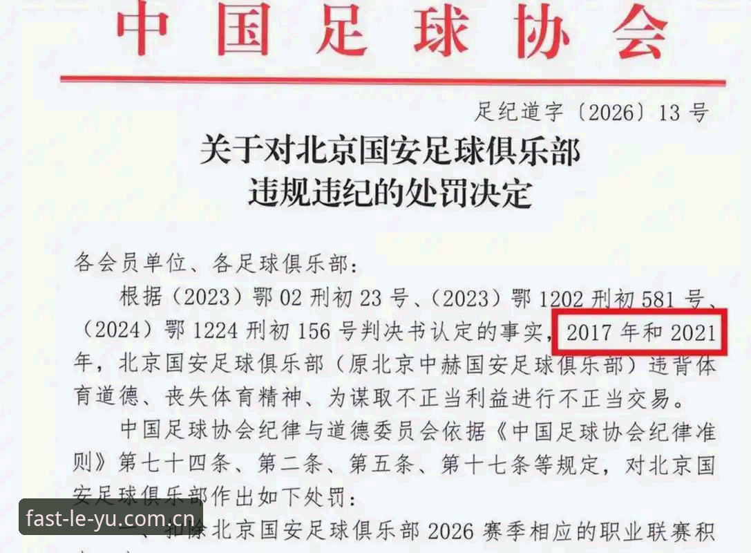 中国足协第三批禁足名单详解：65人受罚，17人被终身禁足